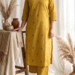 Mustard Yellow South Cotton Co-ord Set